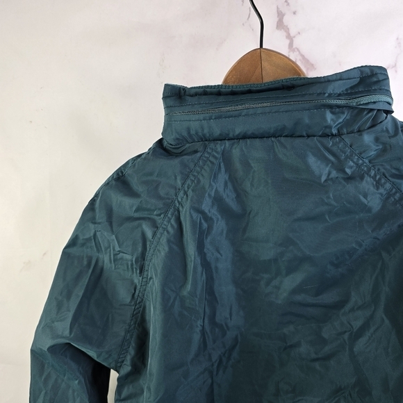 Vintage Eddie Bauer Jacket Men Large Forest Windbreaker Nylon Anorak Sac Jac NOS - Picture 7 of 15